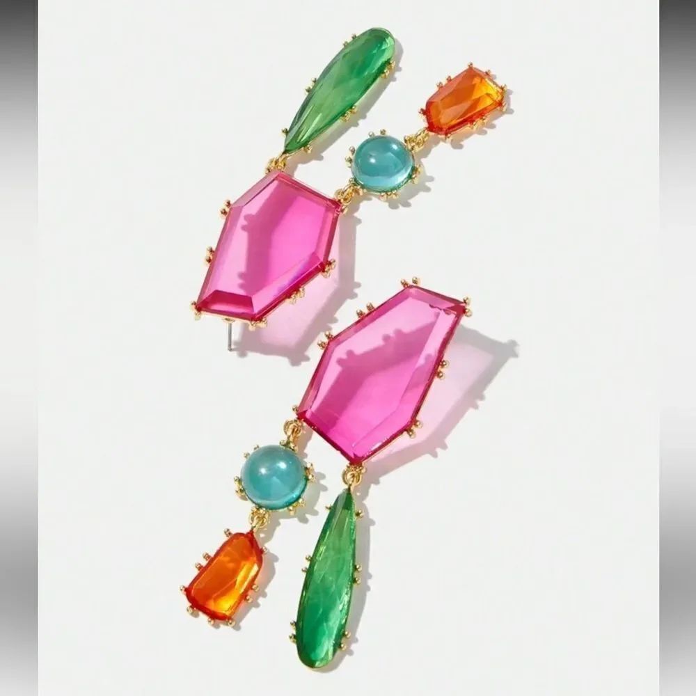 Elegant Multicolor Drop Earrings A1460